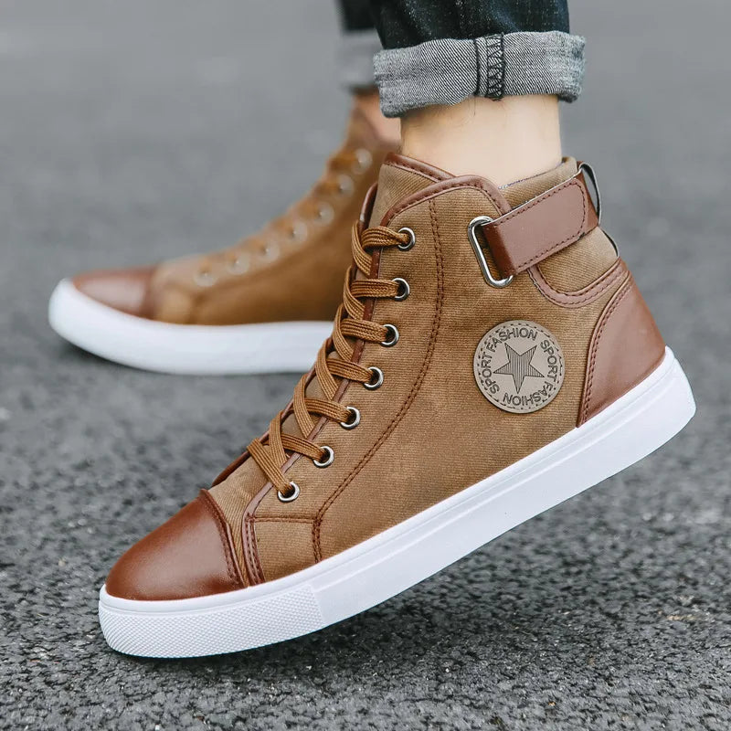 Men's High-Top Sports Sneakers