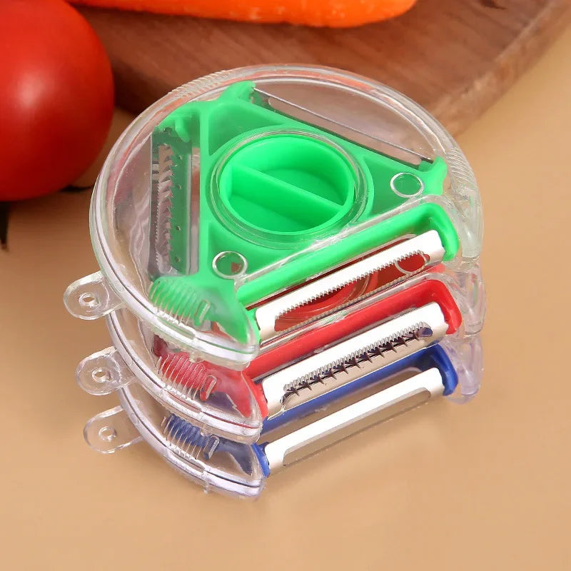3-in-1 Vegetable Peeler & Grater