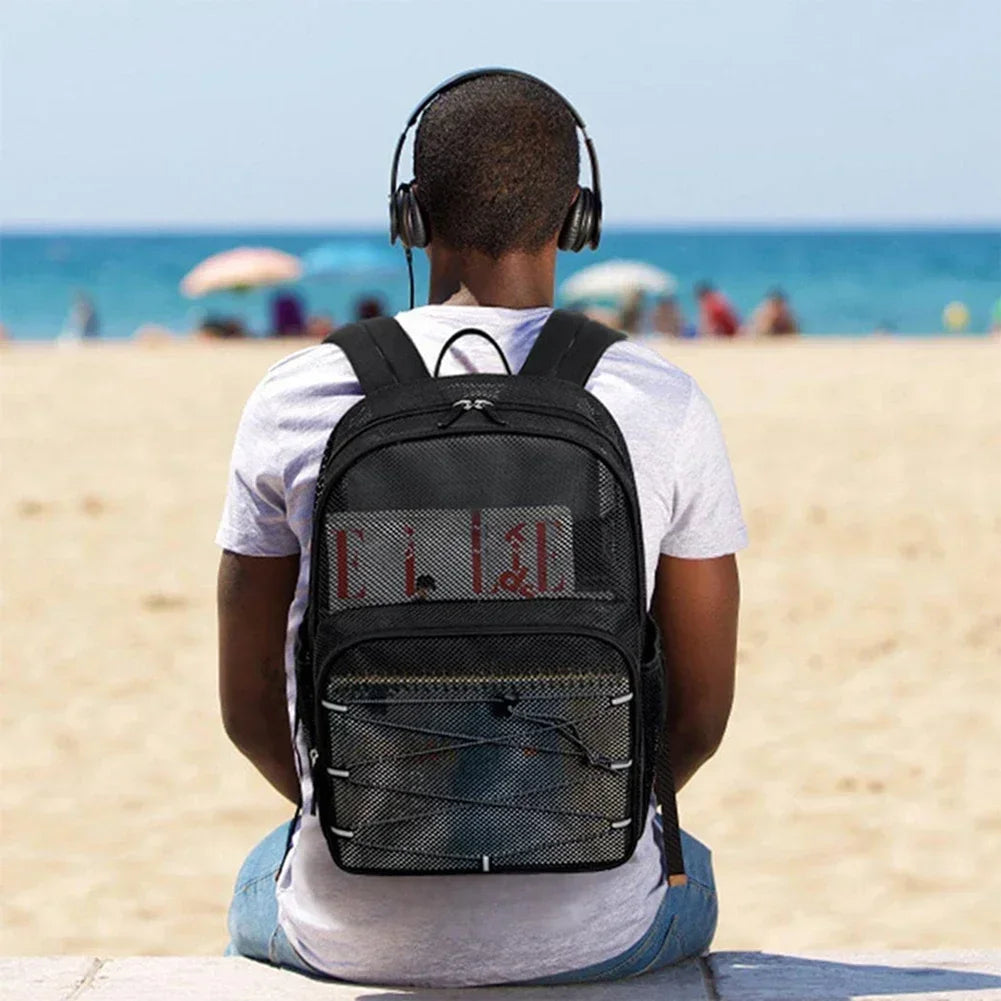 Mesh Gym & School Backpack