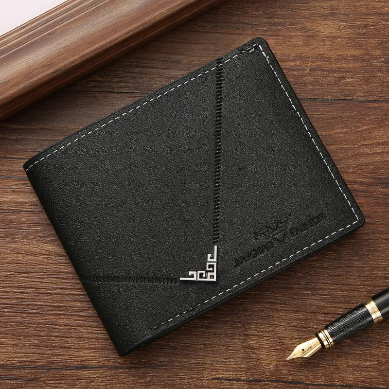 Lychee Texture Men's Wallet