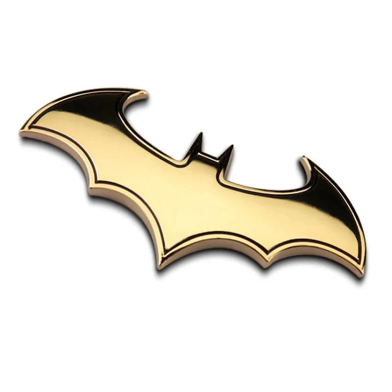 🦇 3D Bat Shape Metal Car Sticker