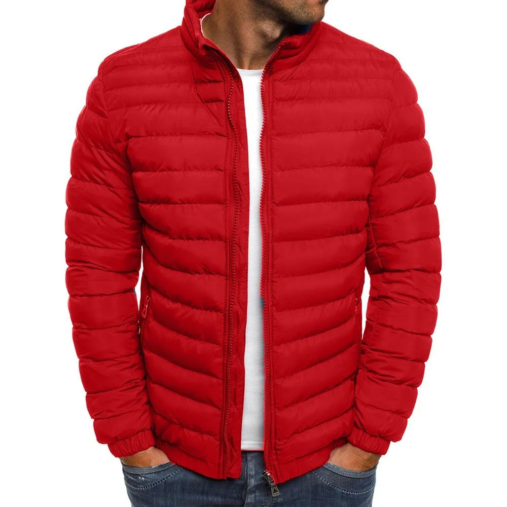 Men's Lightweight Stand Collar Jacket