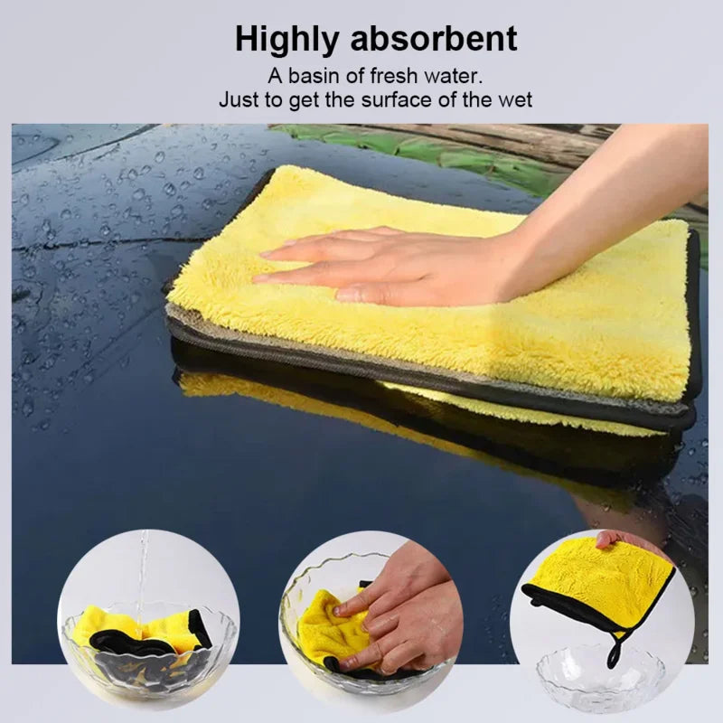 🧽 Microfiber Car Wash Drying Towel