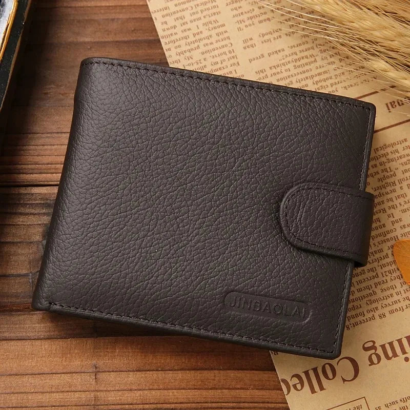 Genuine Cowhide Men's Wallet