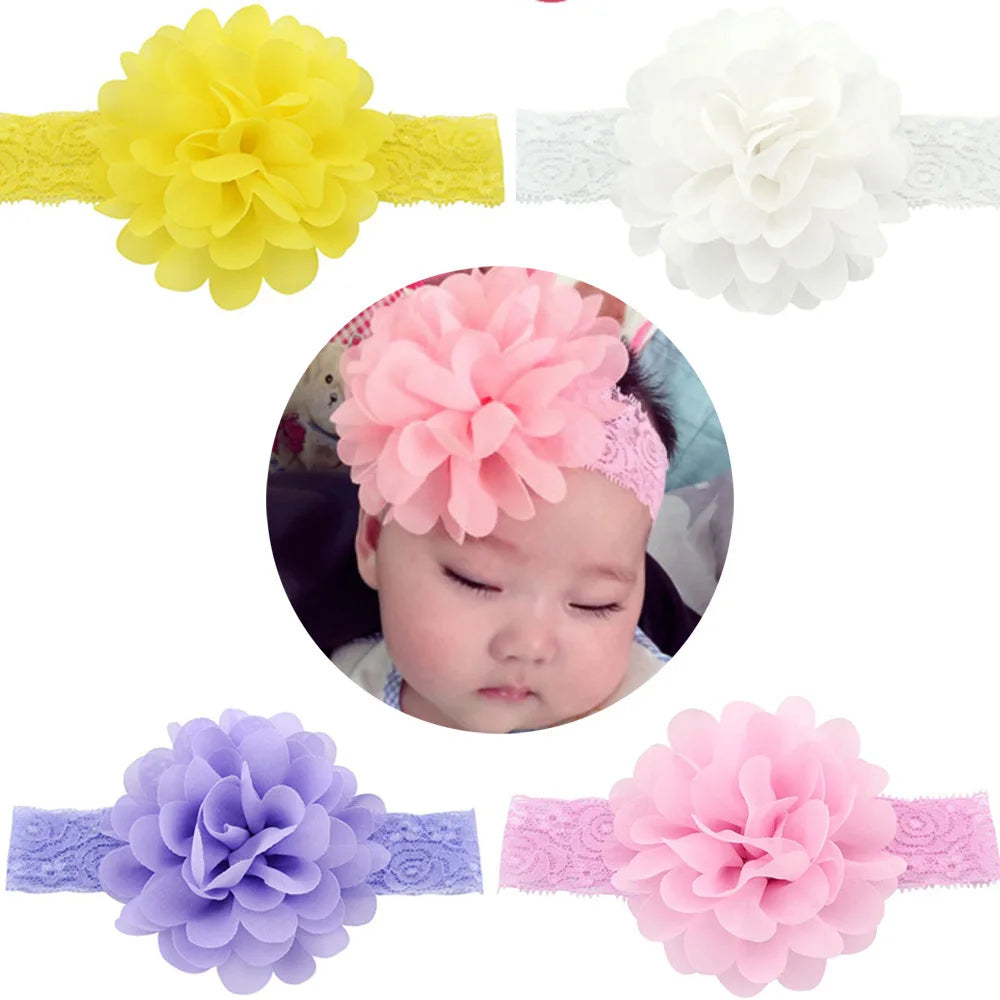 Baby Chiffon Flower Headband
