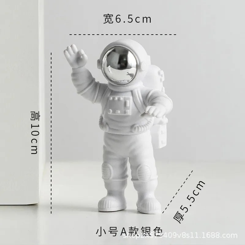 Resin Astronaut Desk Decor