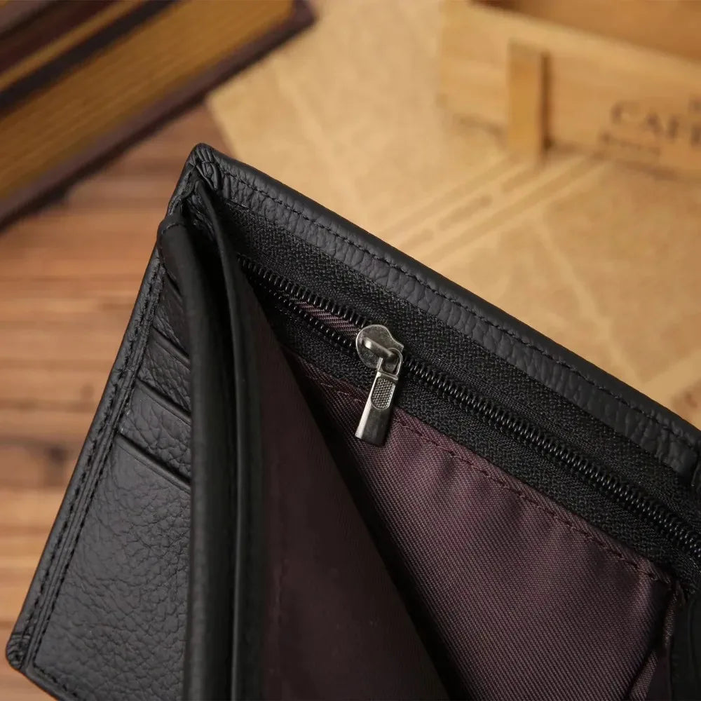 Genuine Cowhide Men's Wallet