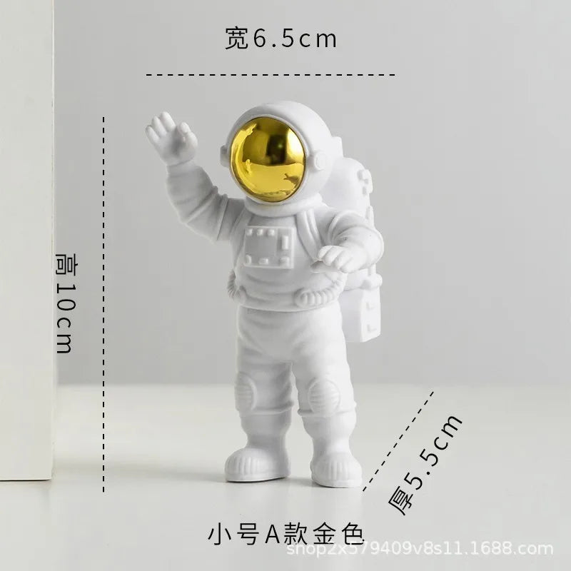 Resin Astronaut Desk Decor