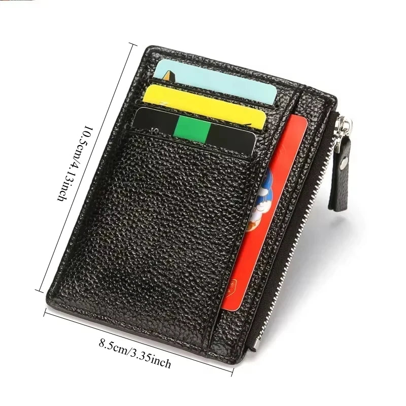 Slim Zip Card Wallet