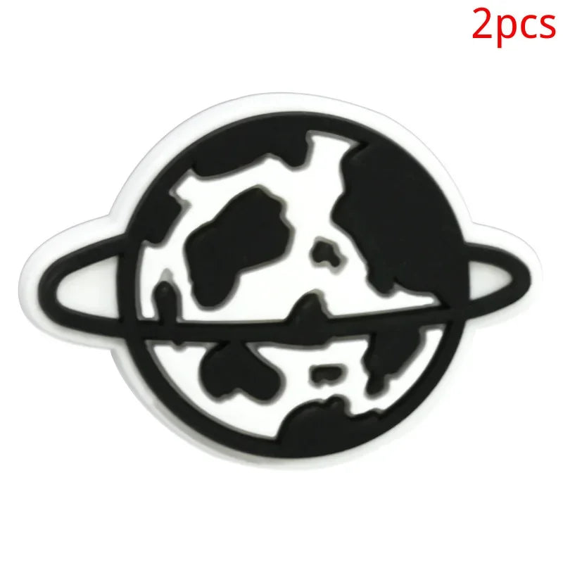 Leopard Print Shoe Buckle Charms