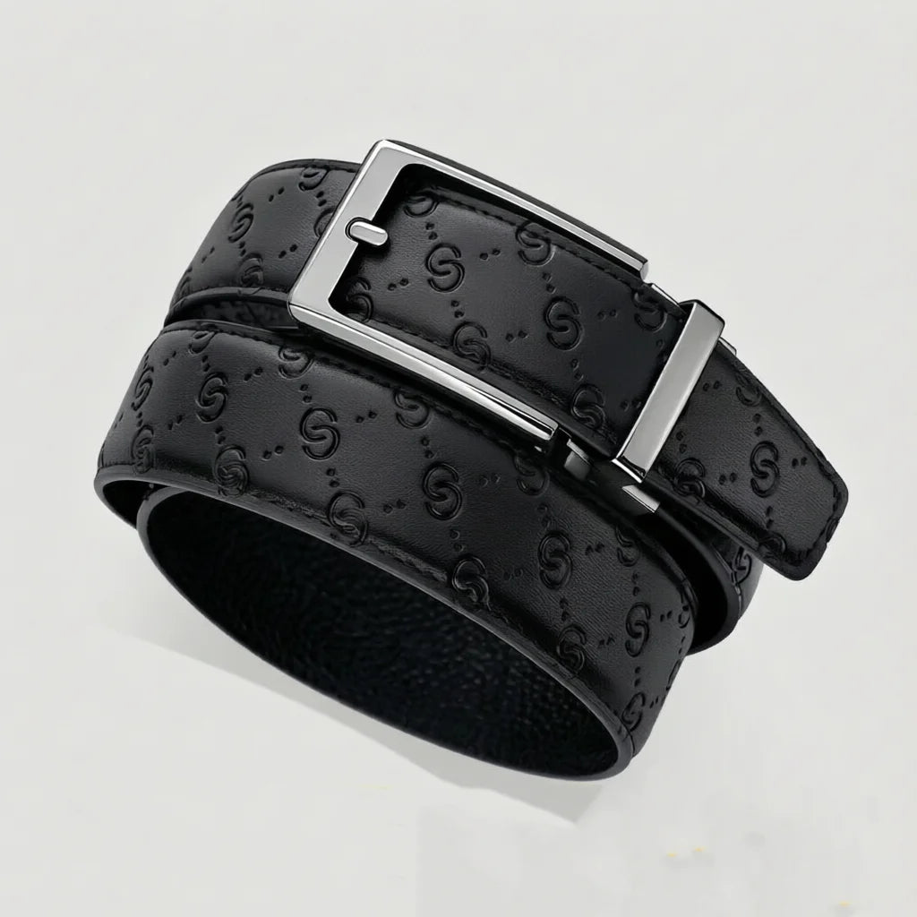 Men's Business Casual Leather Belt