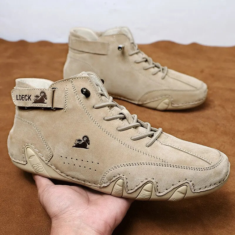 Men's Waterproof High-Top Sneakers