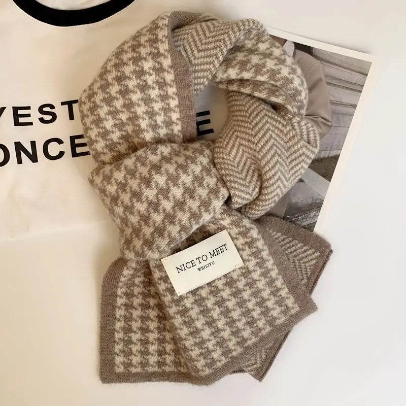 Women's Double-Sided Knit Scarf