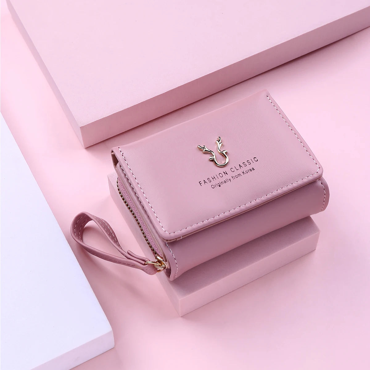 Women's Small Wallet with Coin Pocket