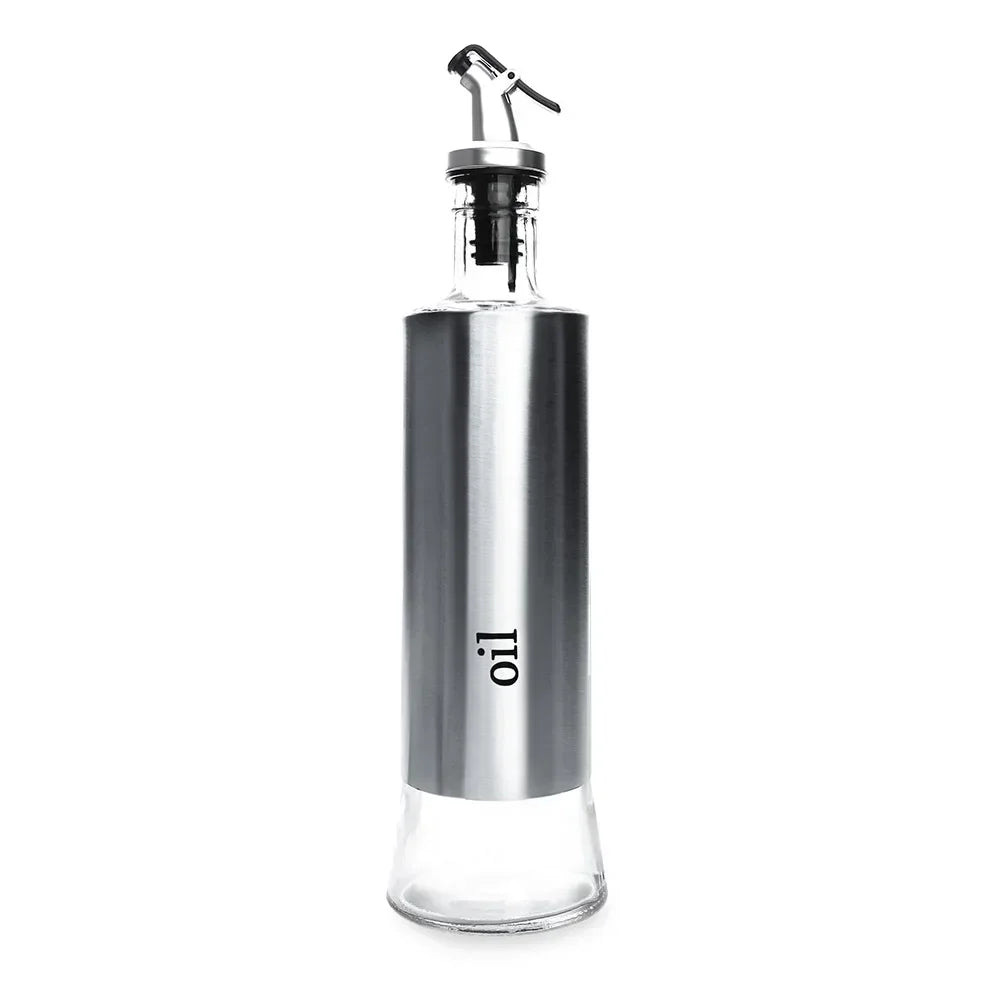 No-Drip Stainless Steel Oil Bottle