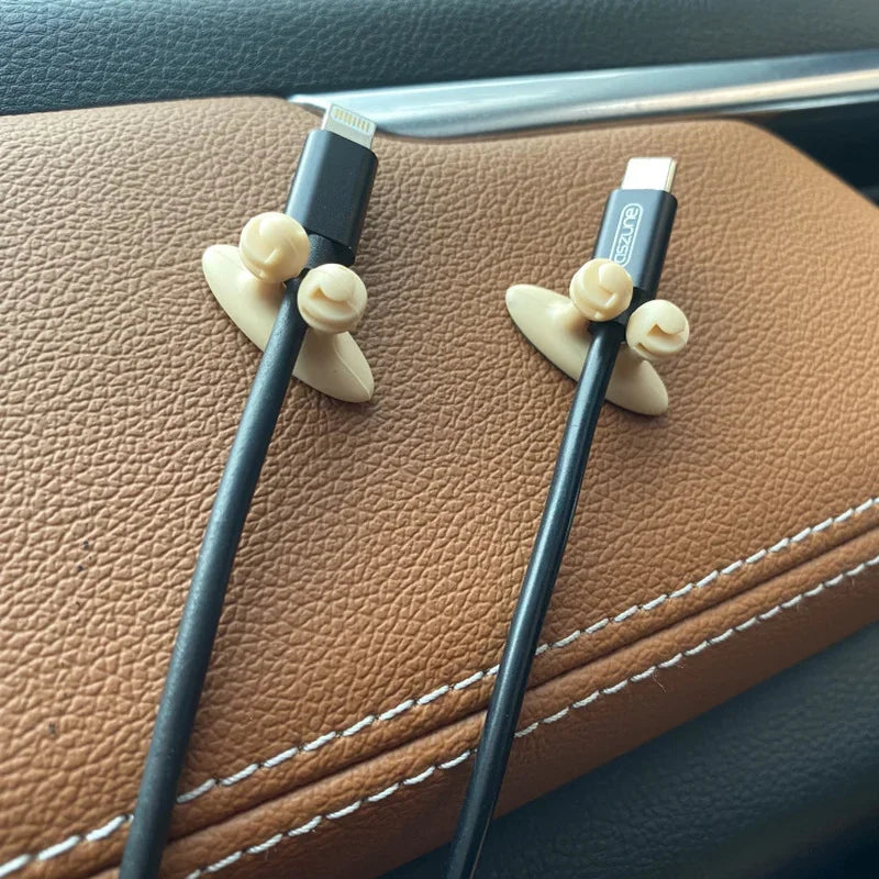 🔌 Car Cable Organizer Clips