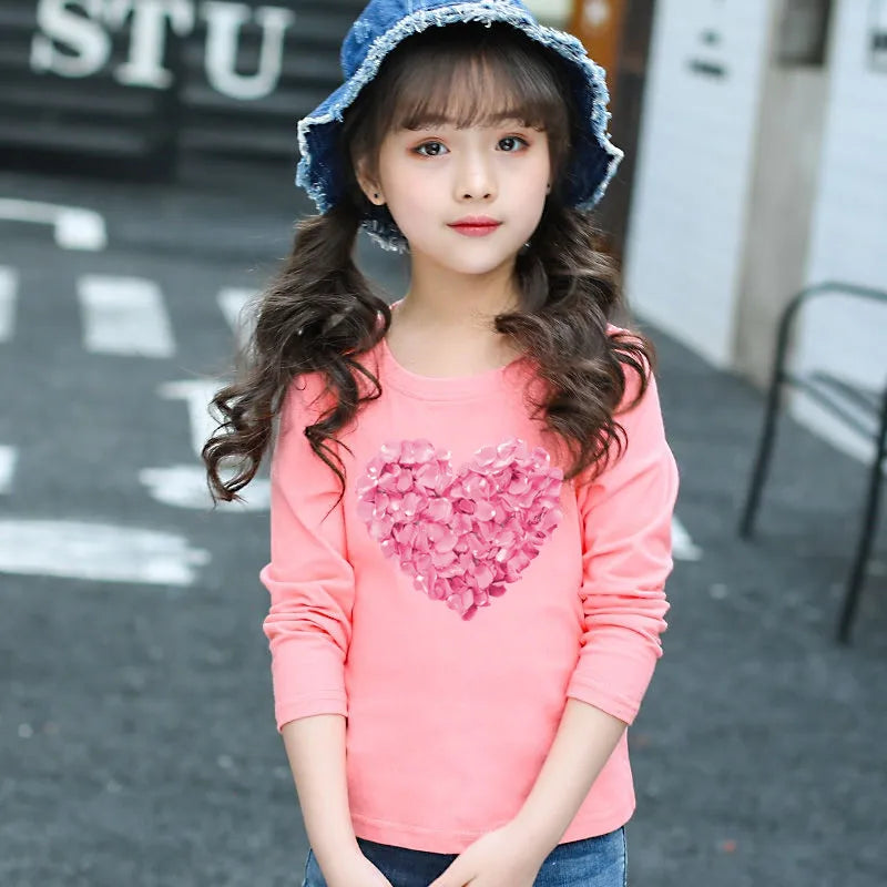 Girls Ballet Print Top & Pants Set