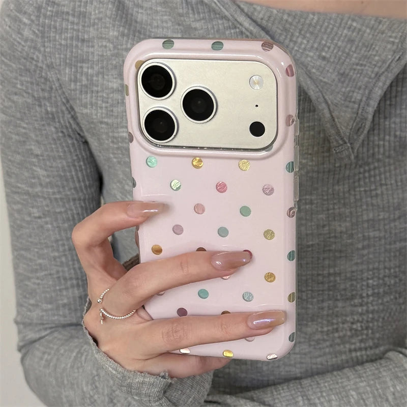 Colorful Dots iPhone Case