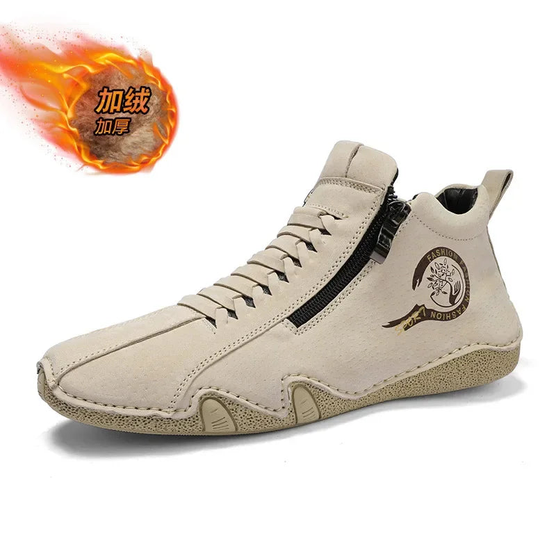 Men's Zip Casual Shoes