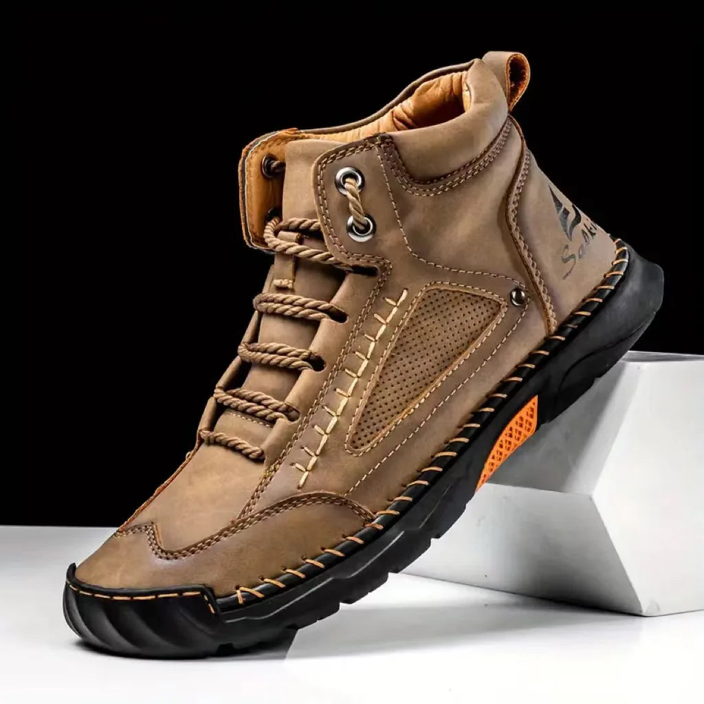 Men's Handmade Leather Ankle Boots