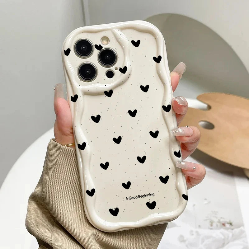 Love Heart Soft Phone Case