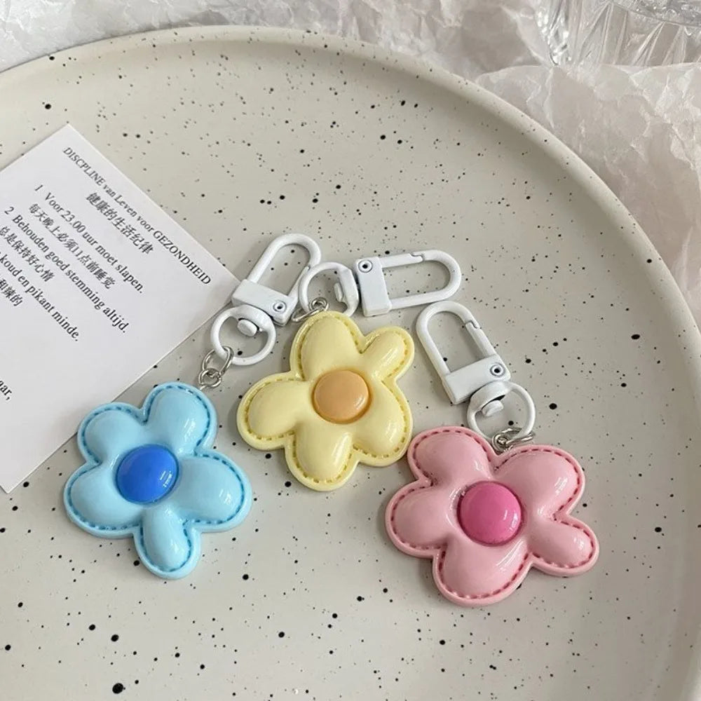 Cartoon Flower Keychain