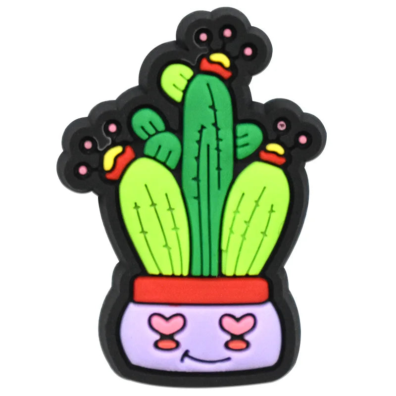 Cactus Shoe Charms