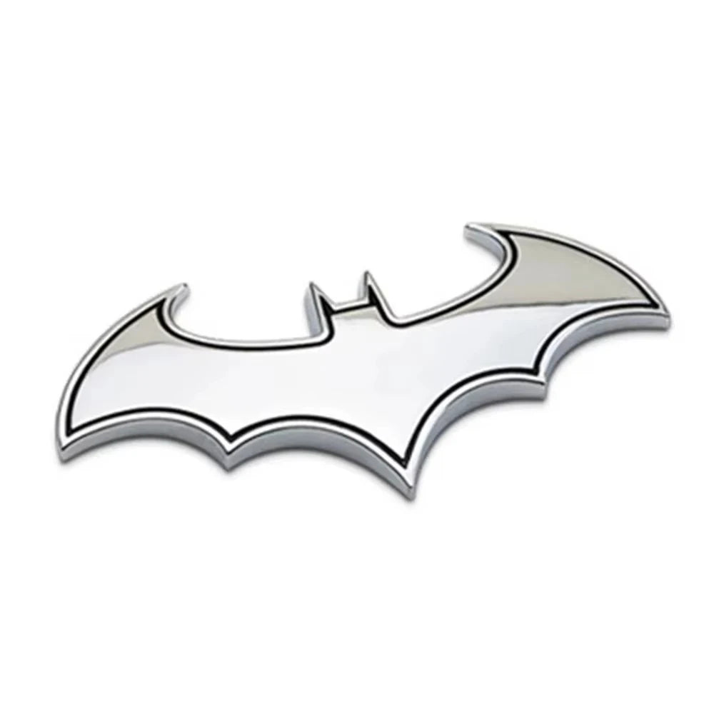 🦇 3D Bat Shape Metal Car Sticker