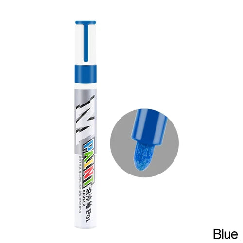 ✍️ White Tire Paint Marker Pen