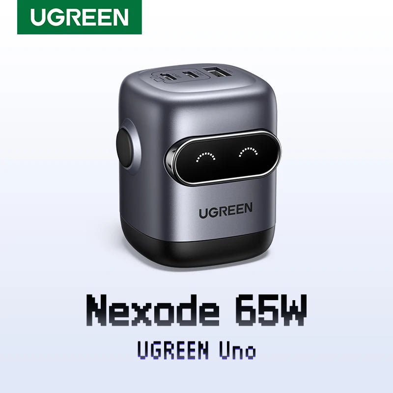 🤖 UGREEN 65W GaN Robot Charger