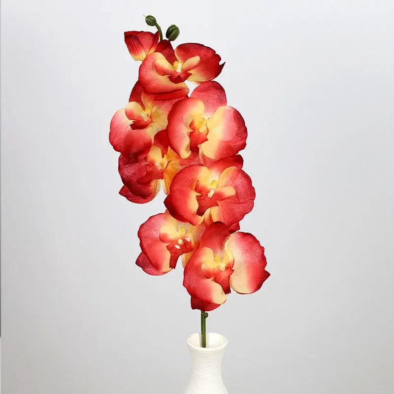 8-Head Silk Butterfly Orchid 70cm