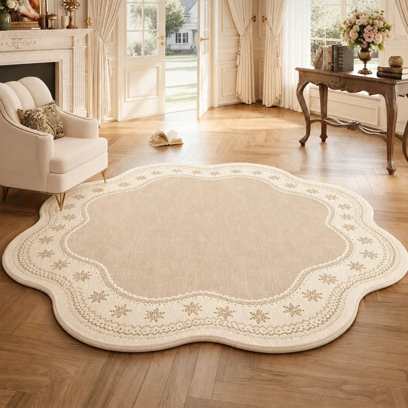 Fluffy Round Rug