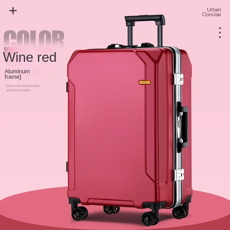 Aluminum Frame Spinner Suitcase