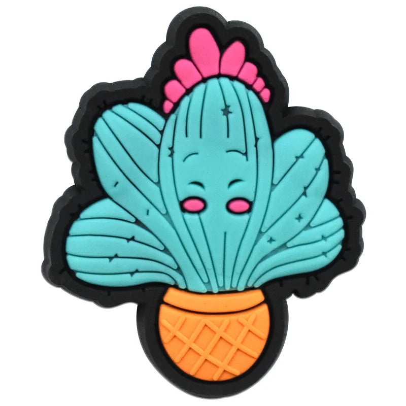 Cactus Shoe Charms