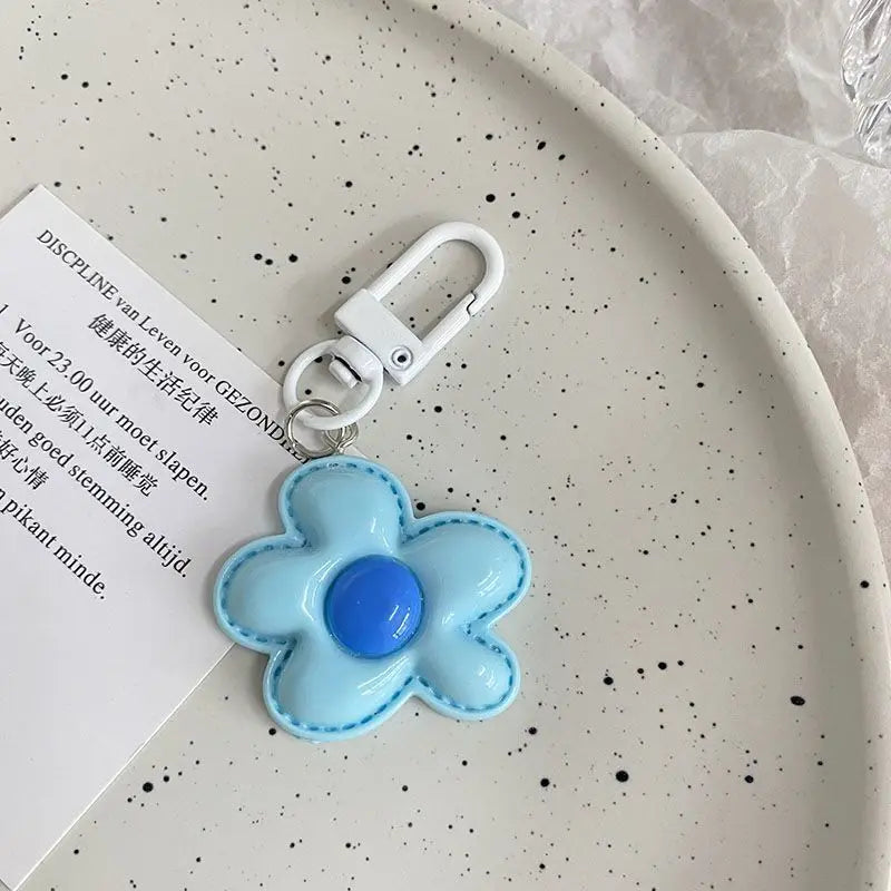 Cartoon Flower Keychain