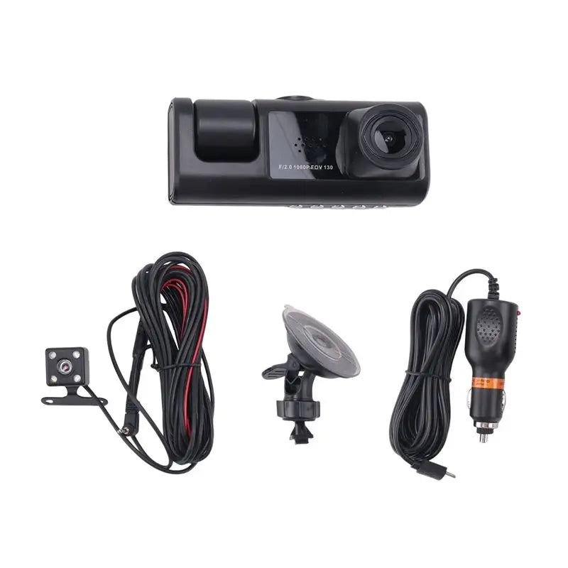 🎬 3-Channel Dash Camera