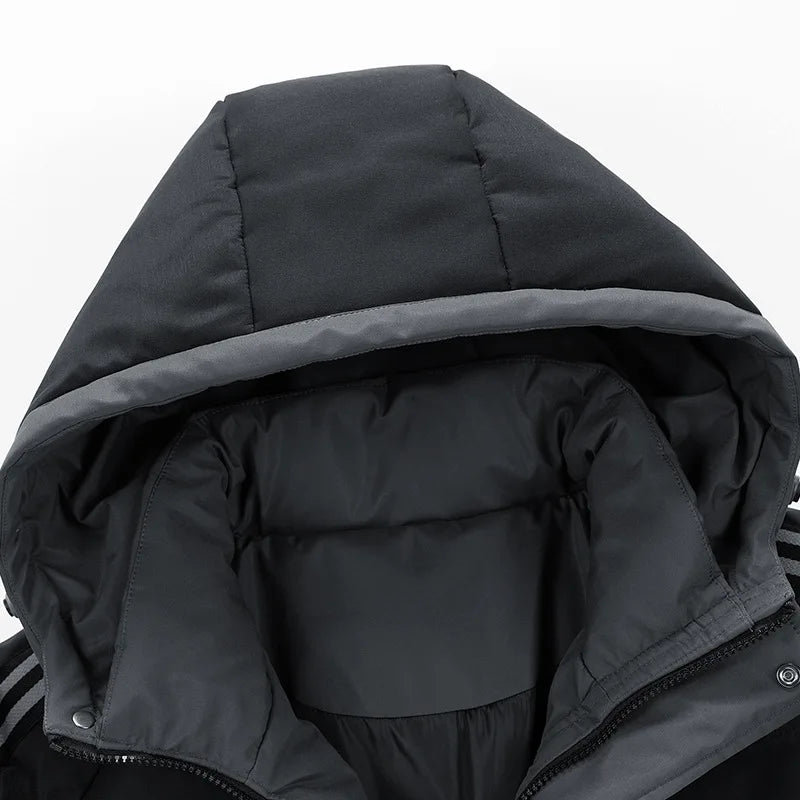 Men's Hooded Winter Down Jacket
